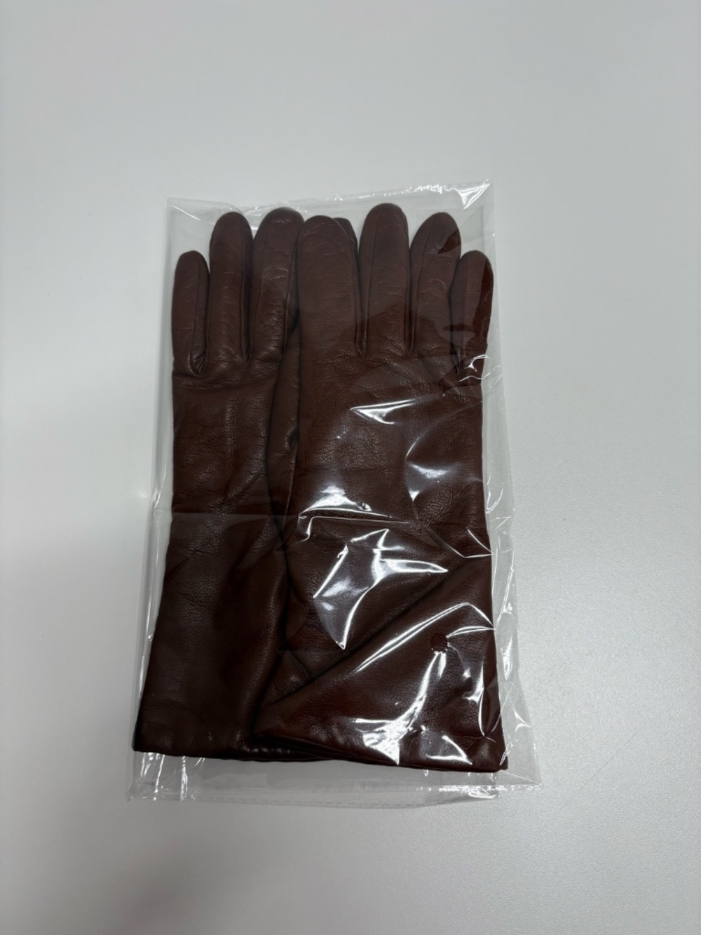 Cashmere- Lined Leather Gloves For Women - Size 8‎ - New in Bag. - Picture 10 of 10